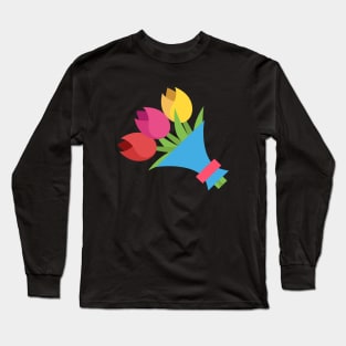 Flower Bouquet Long Sleeve T-Shirt